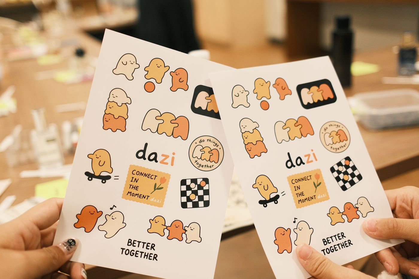 dazi sticker sheets