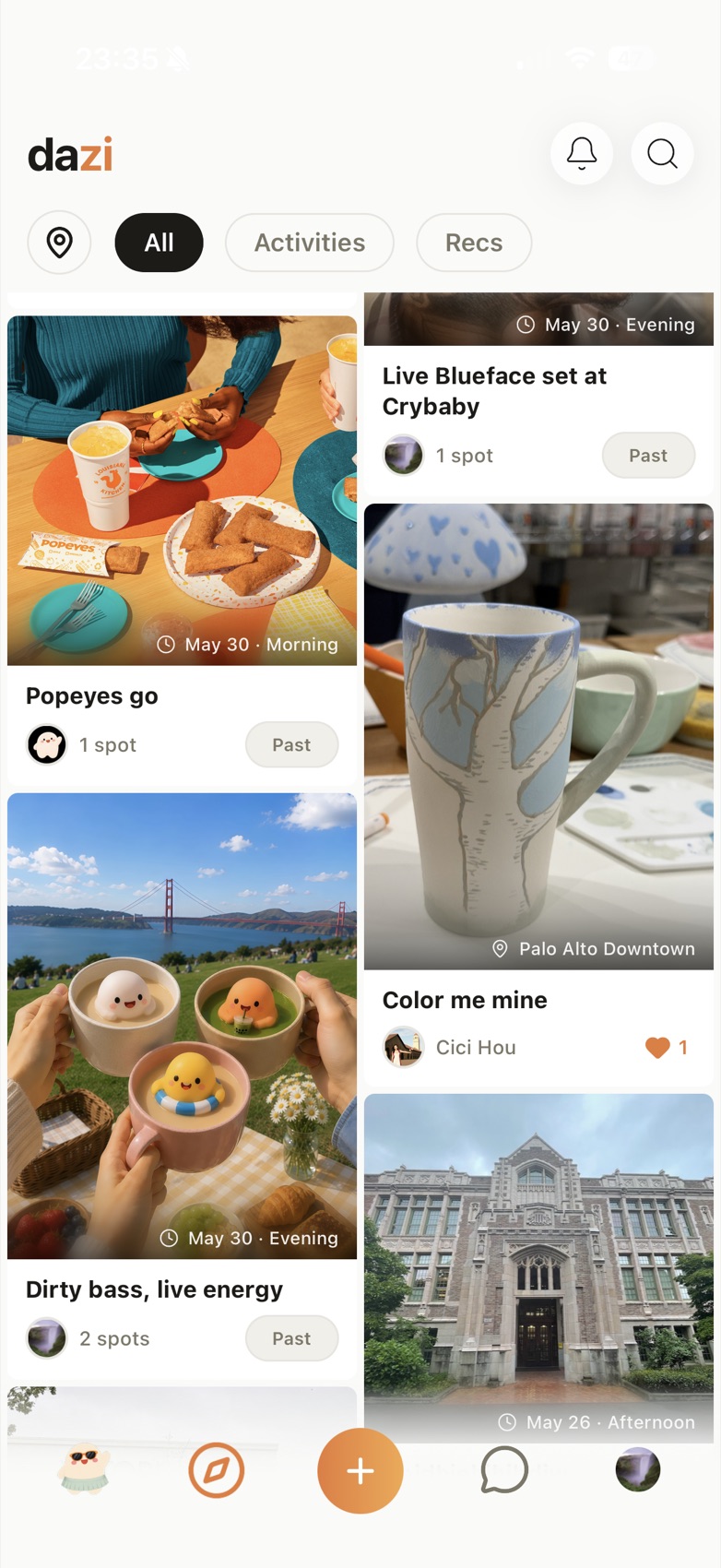 The discover page it replaced